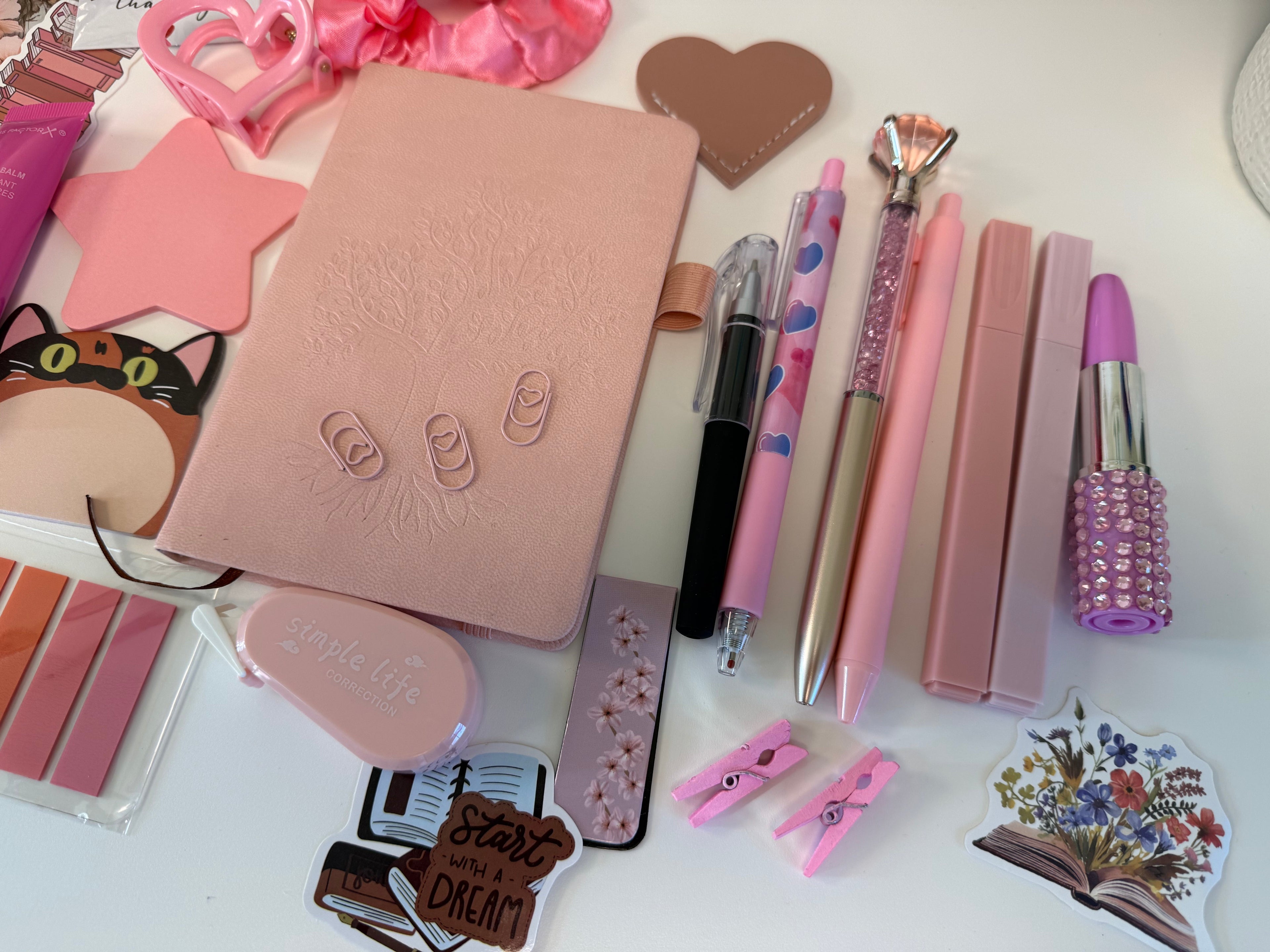 Bookish bundle “Pink tones”