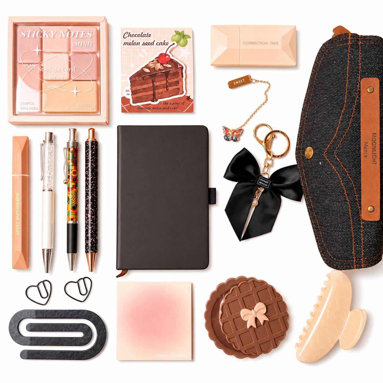 Midnight Elegance Stationery Gift Set