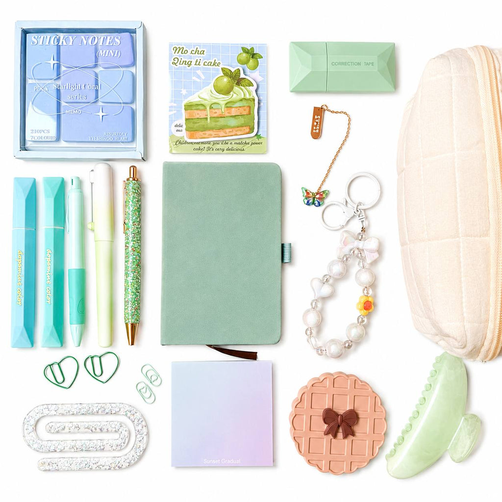 Mint Green Aesthetic Stationery Gift Set