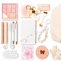 White & Blush Aesthetic Stationery Gift Set