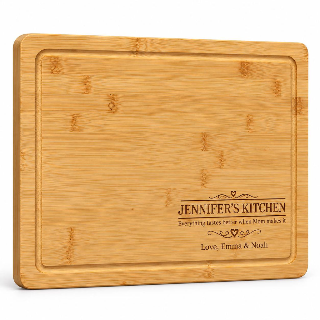 Personalized Mother’s Day Bamboo Cutting Board