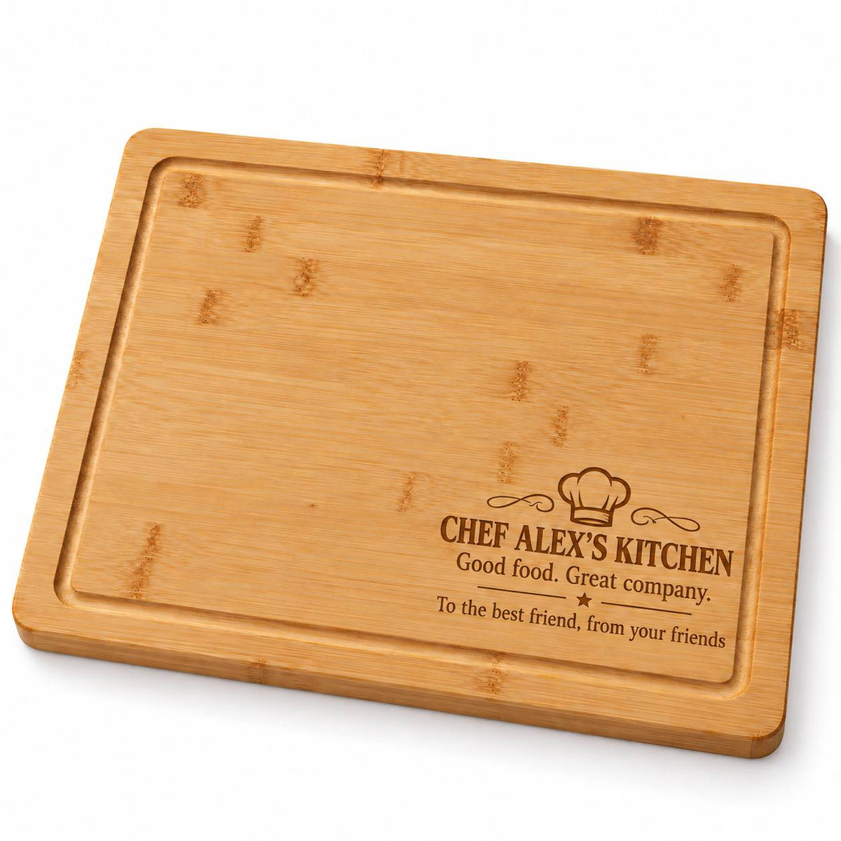 Personalized Cutting Board for a Friend Who Loves Cooking