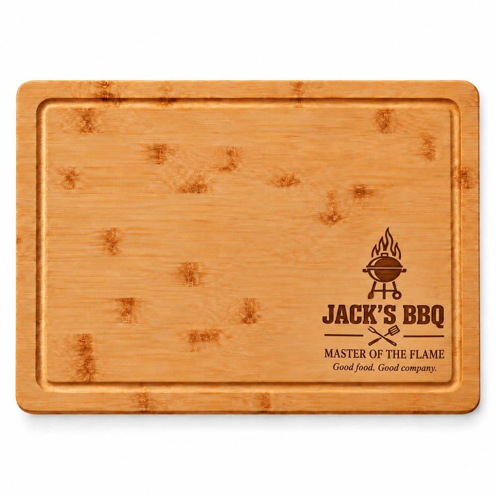 Personalized BBQ Cutting Board for Grill Master