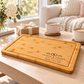 Personalized Anniversary Bamboo Cutting Board