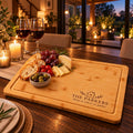 Personalized Housewarming Bamboo Cutting Board