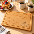 Personalized Pancake Recipe Cutting Board for Wife