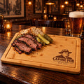 Personalized Pub Logo Bamboo Serving Board