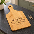 Personalized Bamboo Cutting Board – Housewarming & Realtor Closing Gift