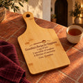 Personalized Grandma’s Recipe for Happiness Bamboo Cutting Board
