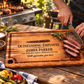 Personalized Outstanding Employee Cutting Board – Custom Employee Appreciation Gift