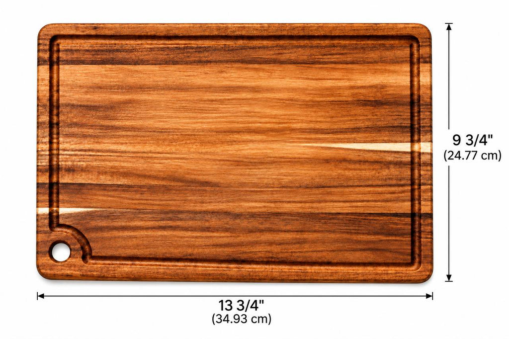 Personalized Acacia Cutting Board for Newlyweds – Wedding Gift with Family Name