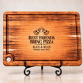 Personalized Best Friends Cutting Board – Custom Friendship Gift