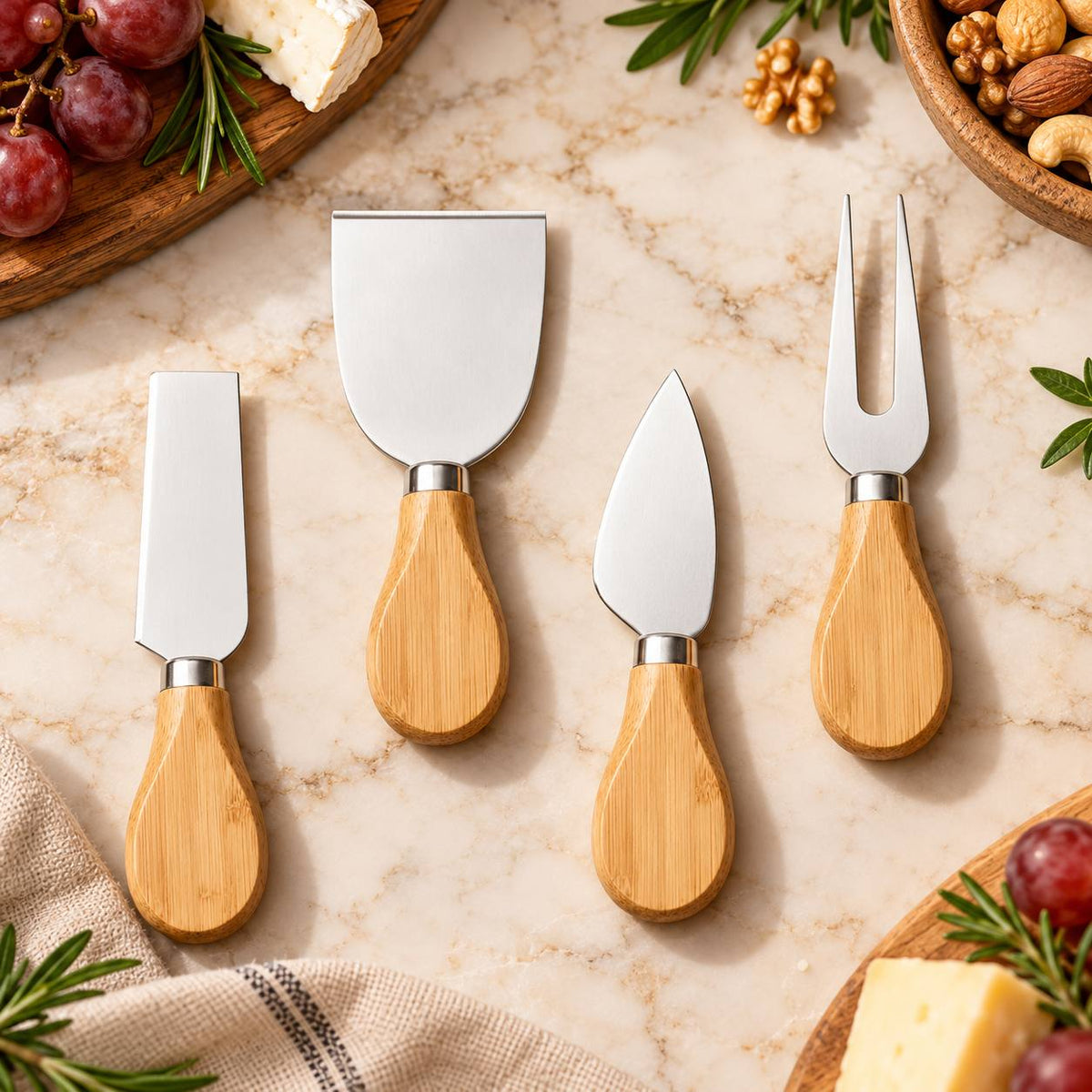 Personalized First Christmas as Mr. & Mrs. Cheese Board Set – Custom Newlywed Christmas Gift