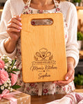 Personalized Maple Cutting Board for Mom – Custom Engraved Mother’s Day Gift