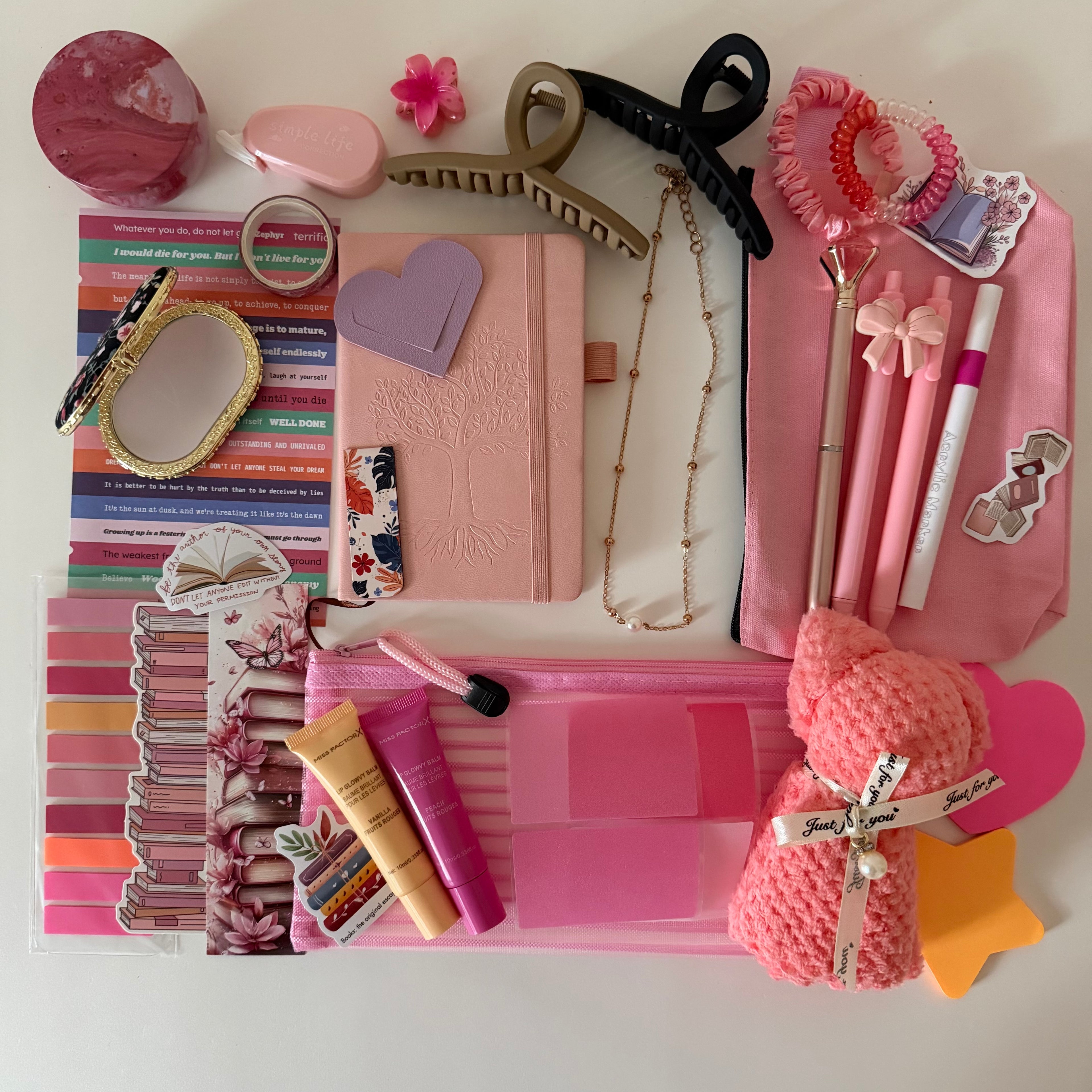 Bookish bundle “Light pink”