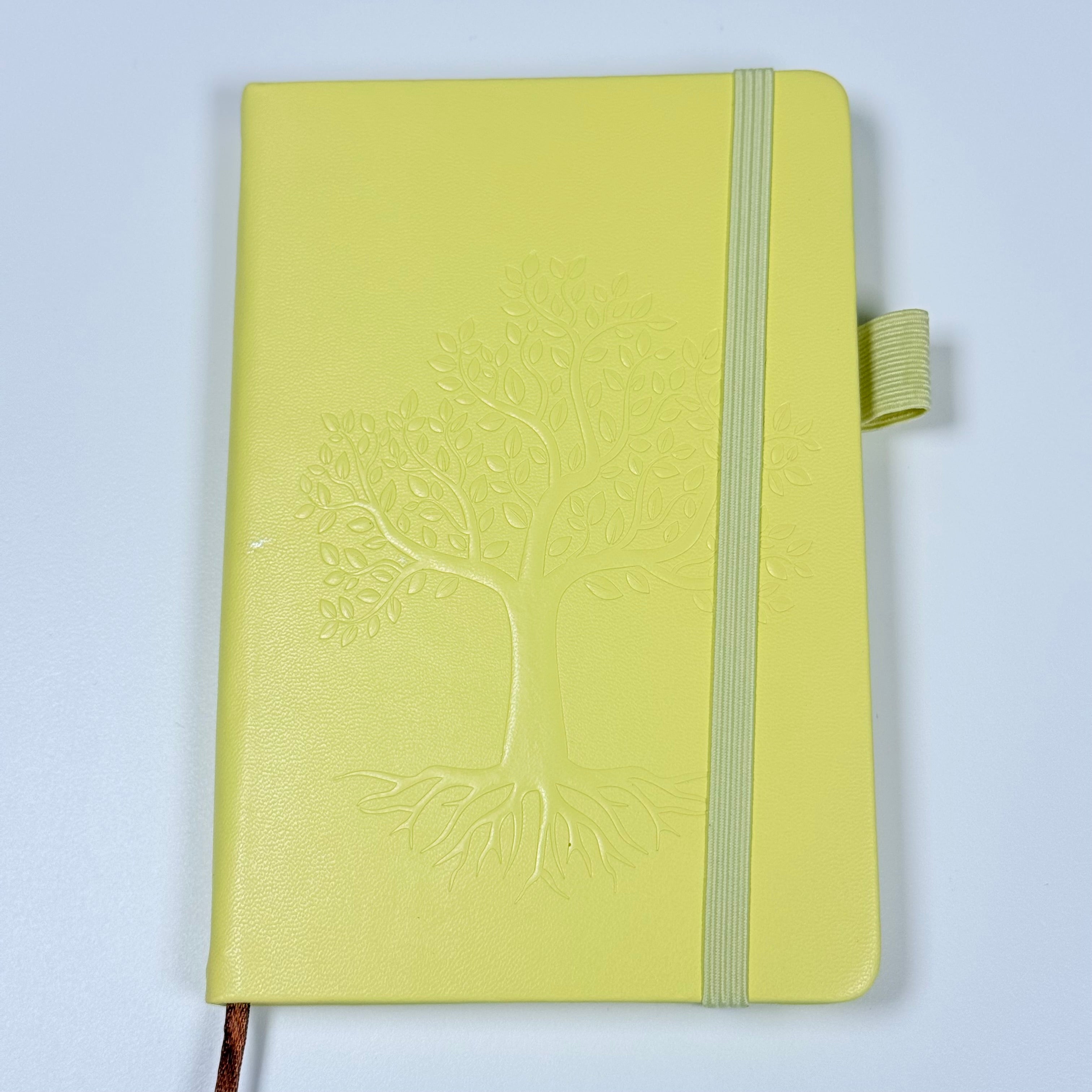 Yellow notebook A6