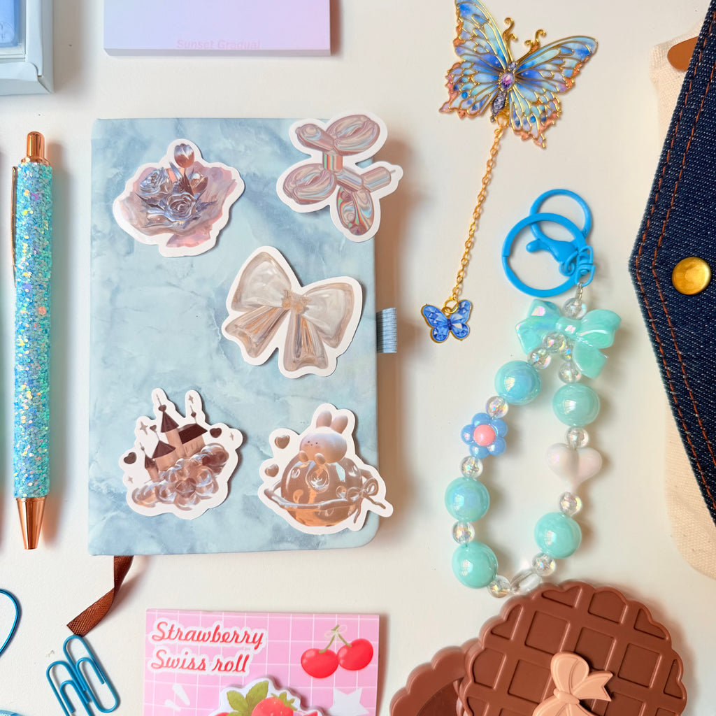 Blue Aesthetic Stationery Gift Set