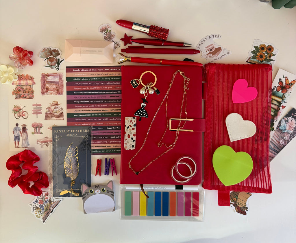 Exclusive bookish bundle "Red Velvet"