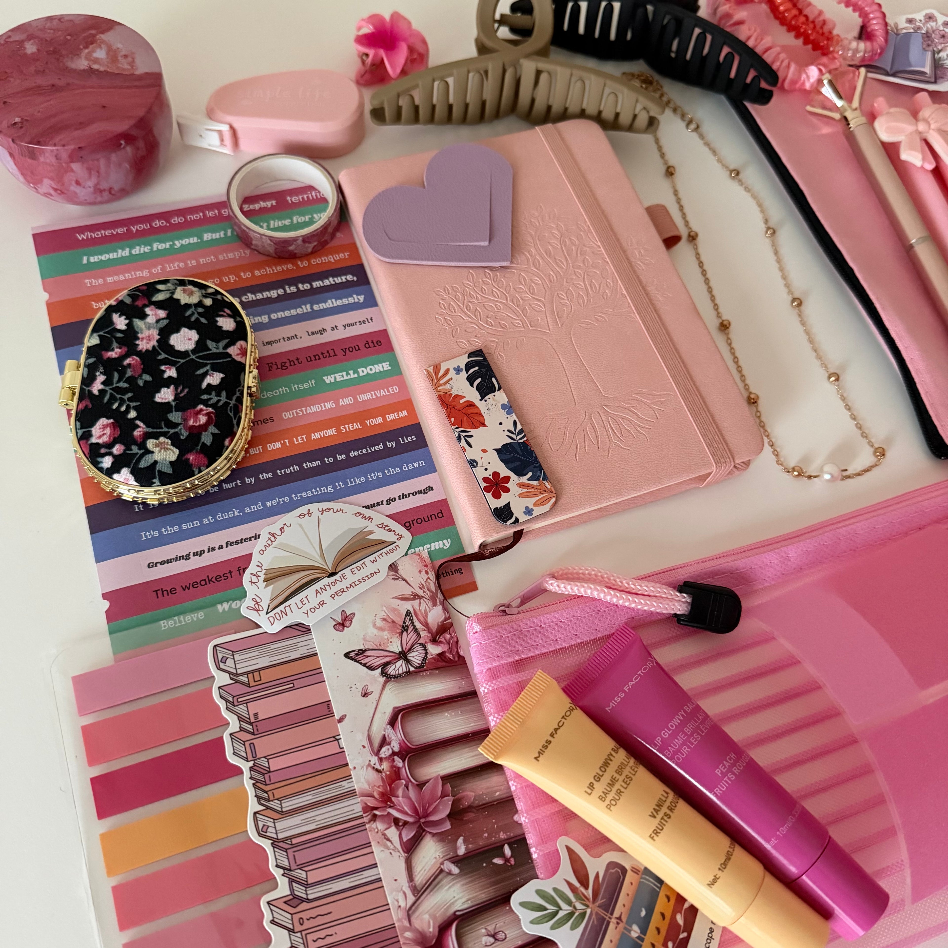 Bookish bundle “Light pink”