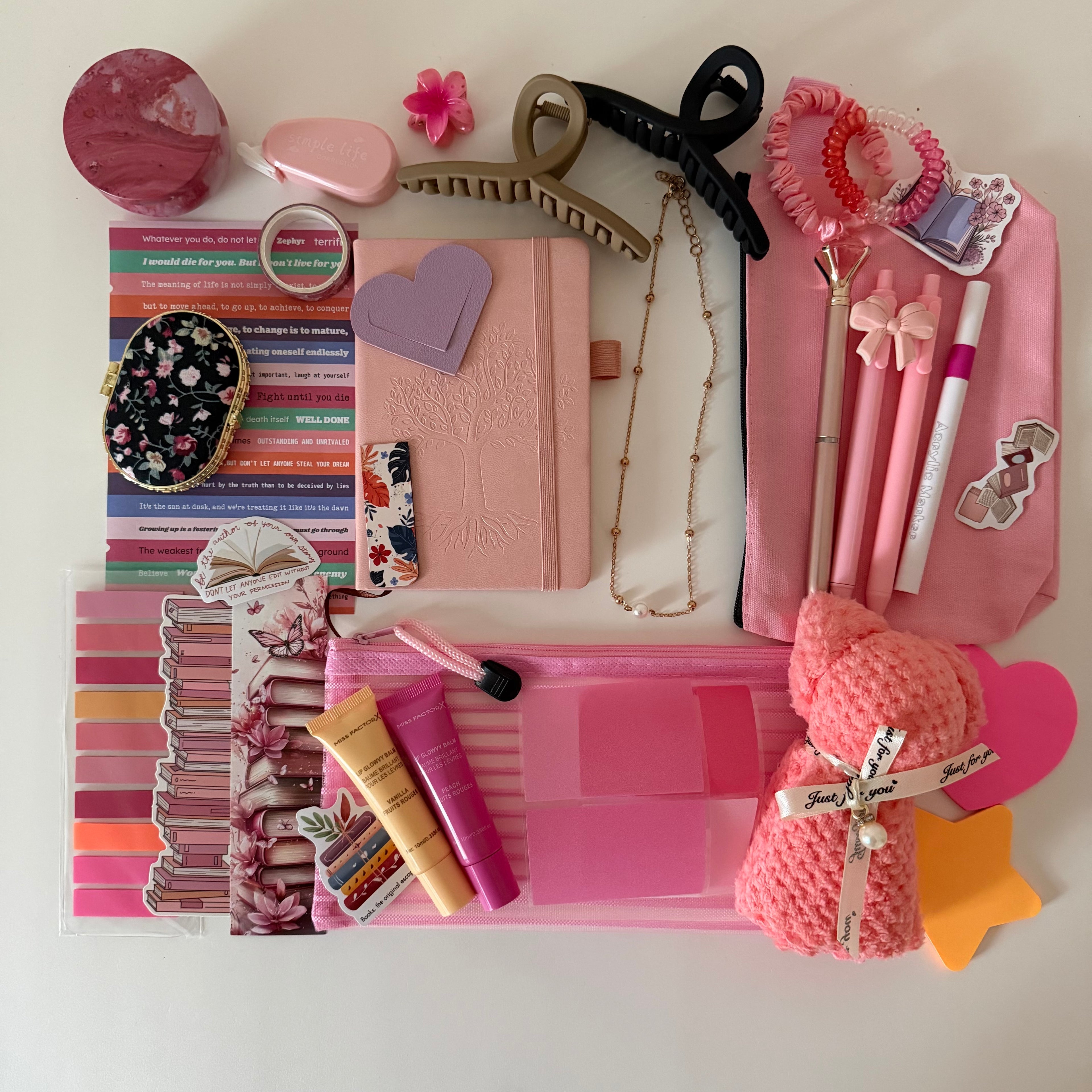Bookish bundle “Light pink”
