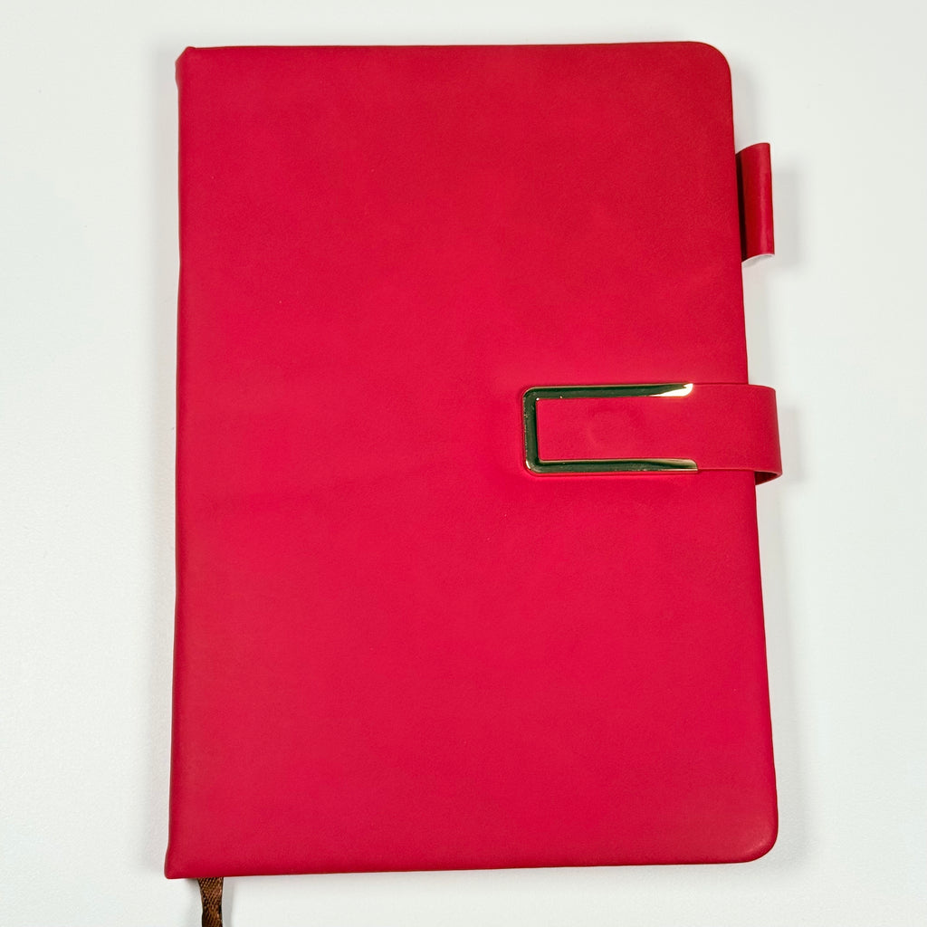Red notebook A5