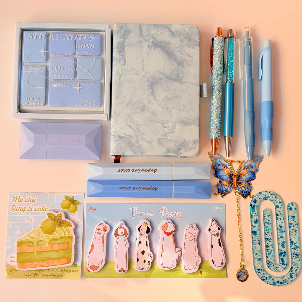 Bookish bundle sky 🩵