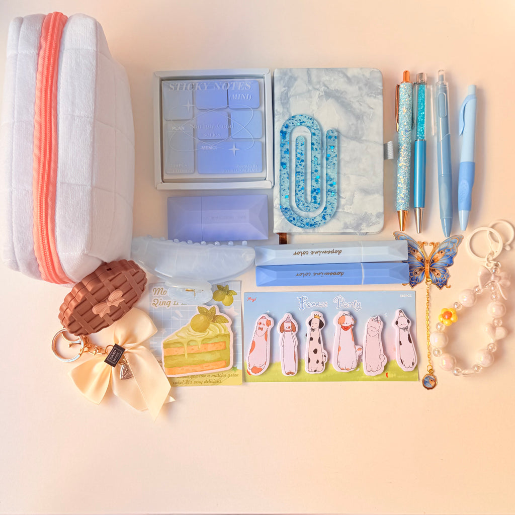 Bookish bundle sky 🩵