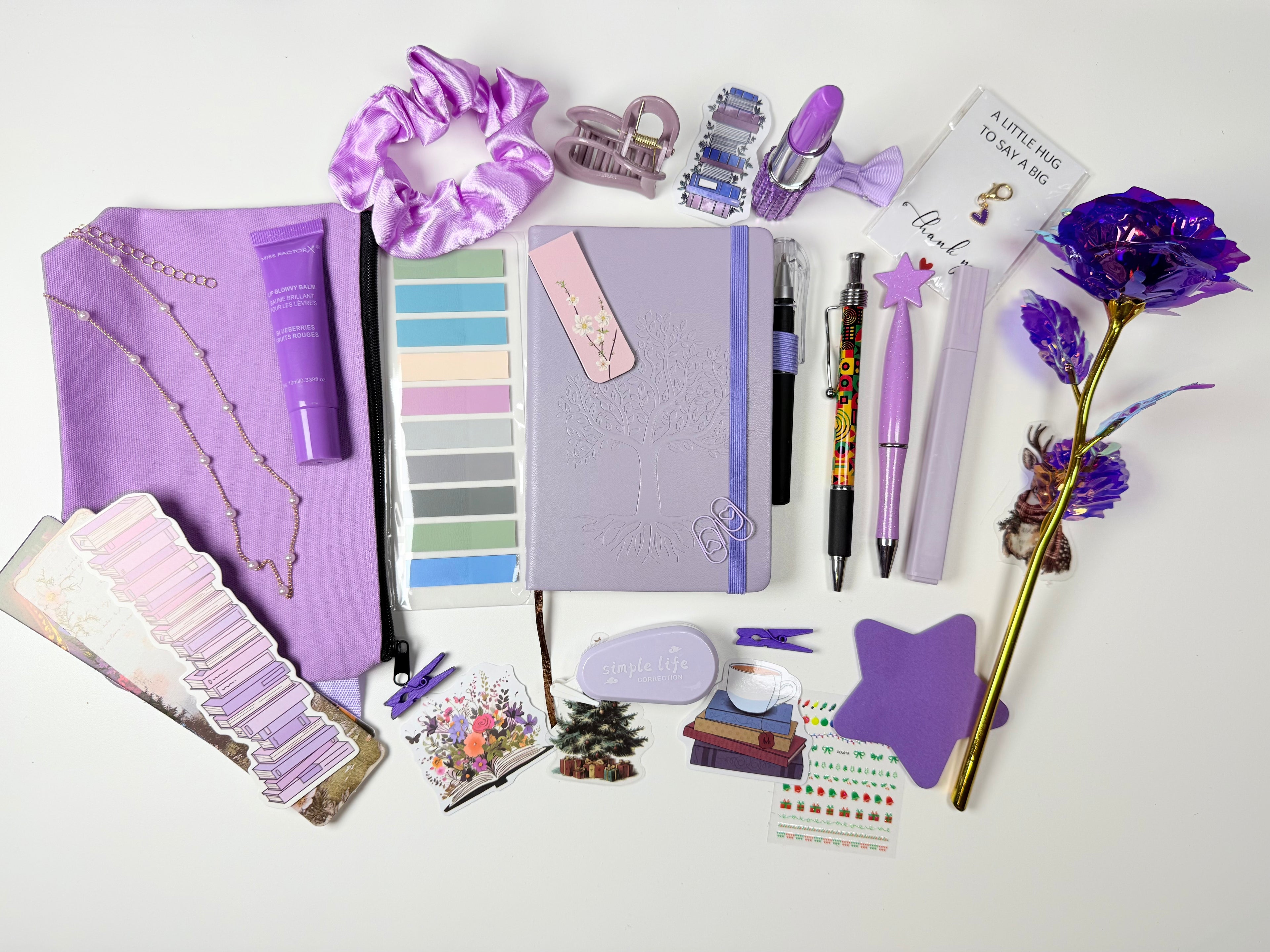 Purple Bookish Bundle "Purple thoughts"