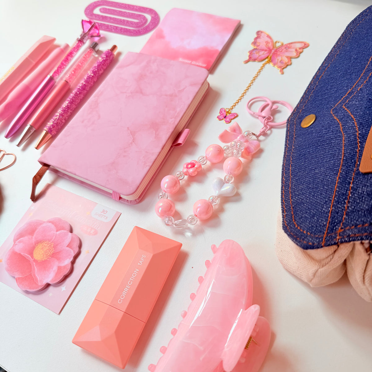 Pink Aesthetic Stationery Gift Set