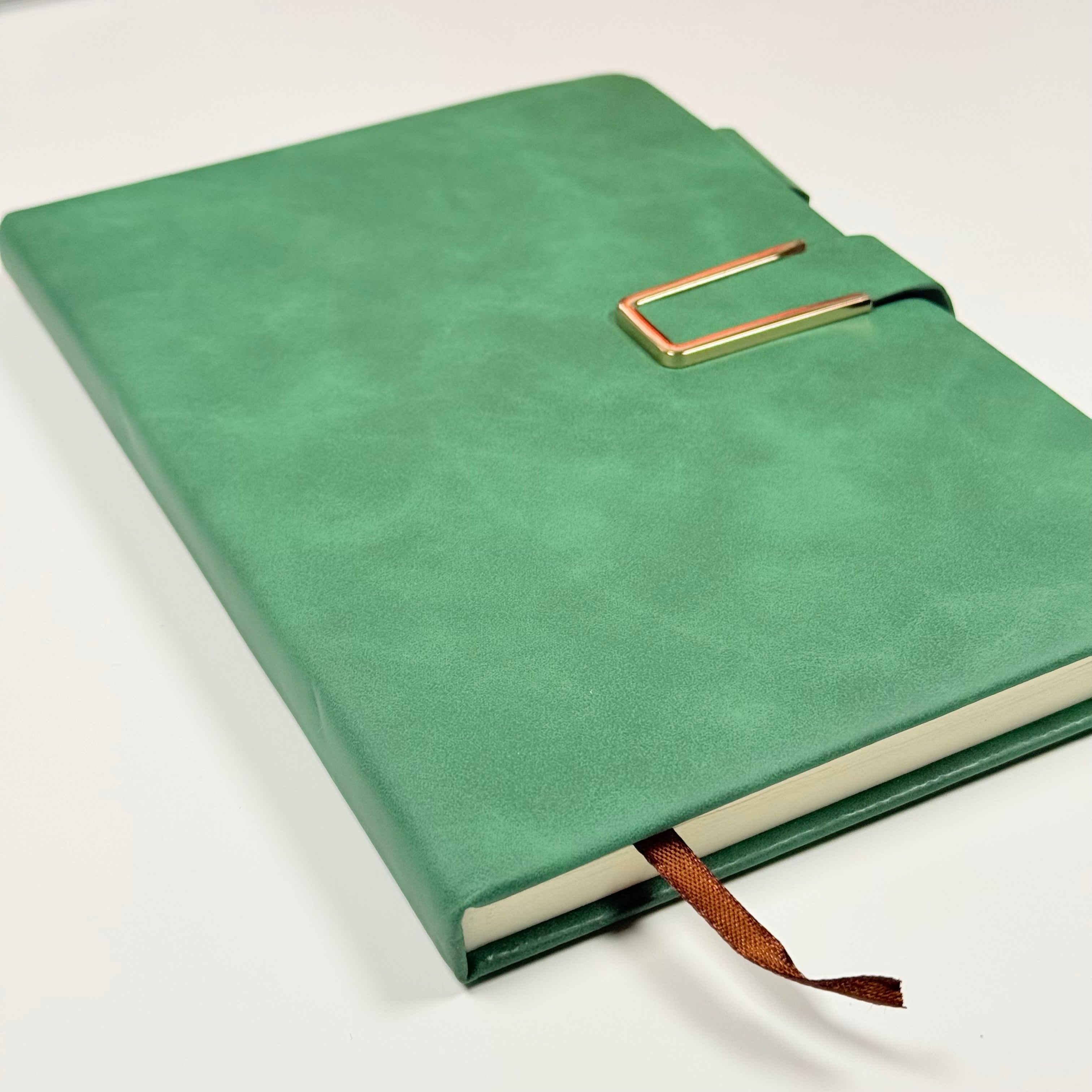 Green notebook A5