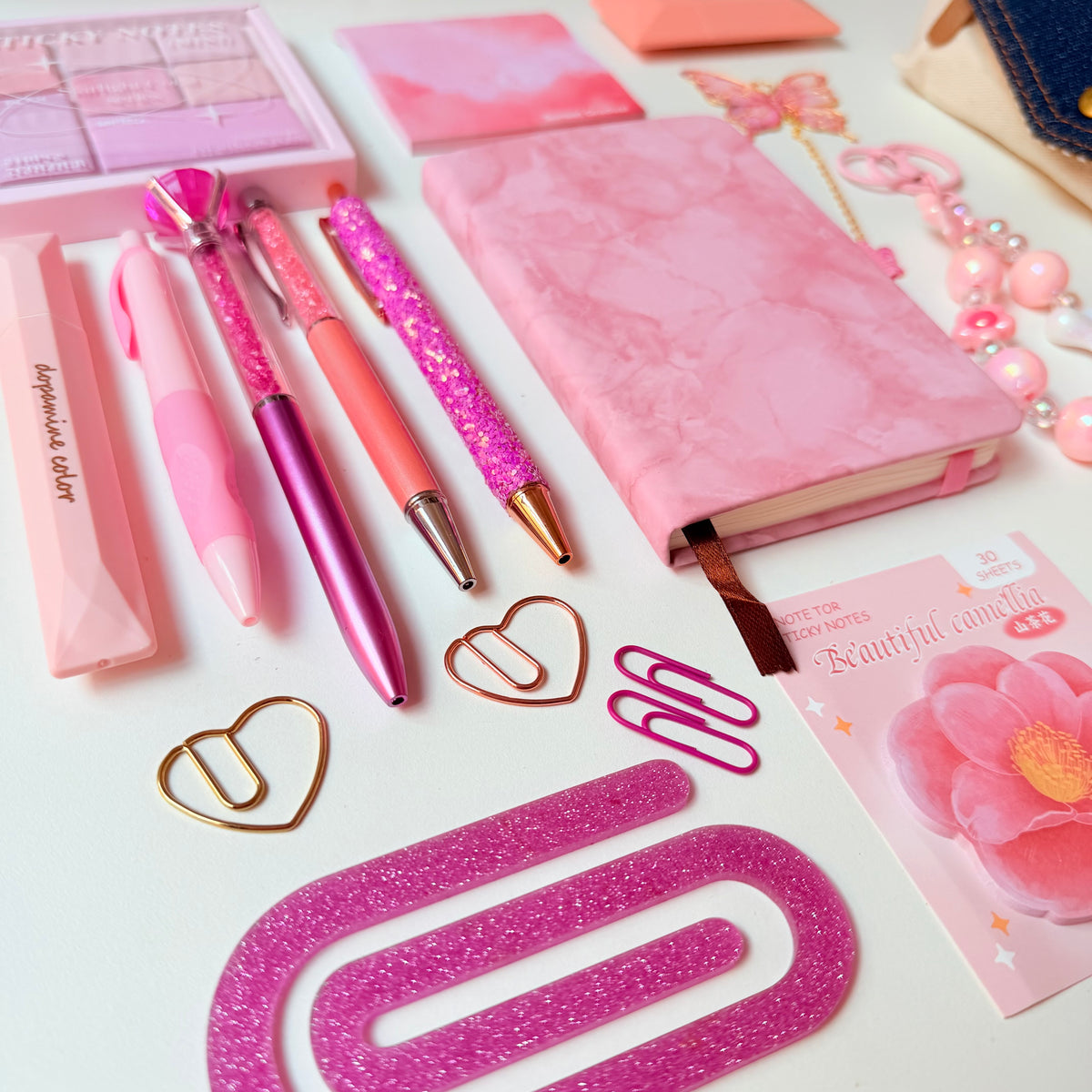 Pink Aesthetic Stationery Gift Set
