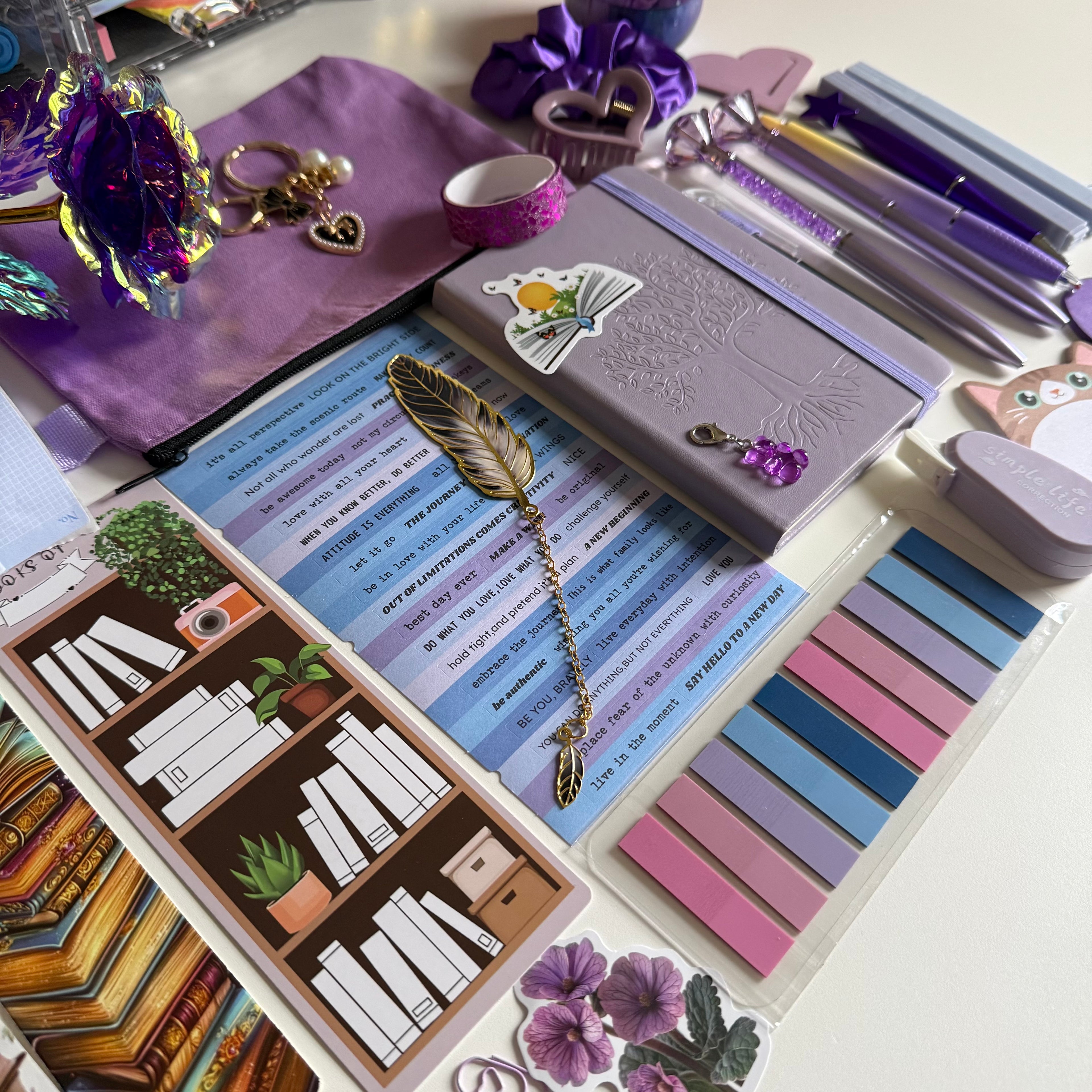 Purple bookish bundle 💜
