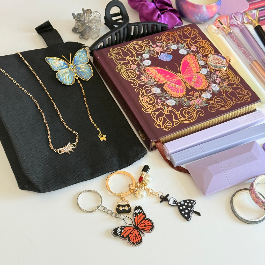 «Butterfly and Floral Dreams»Inspirational Set