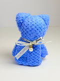 Blue teddy bear