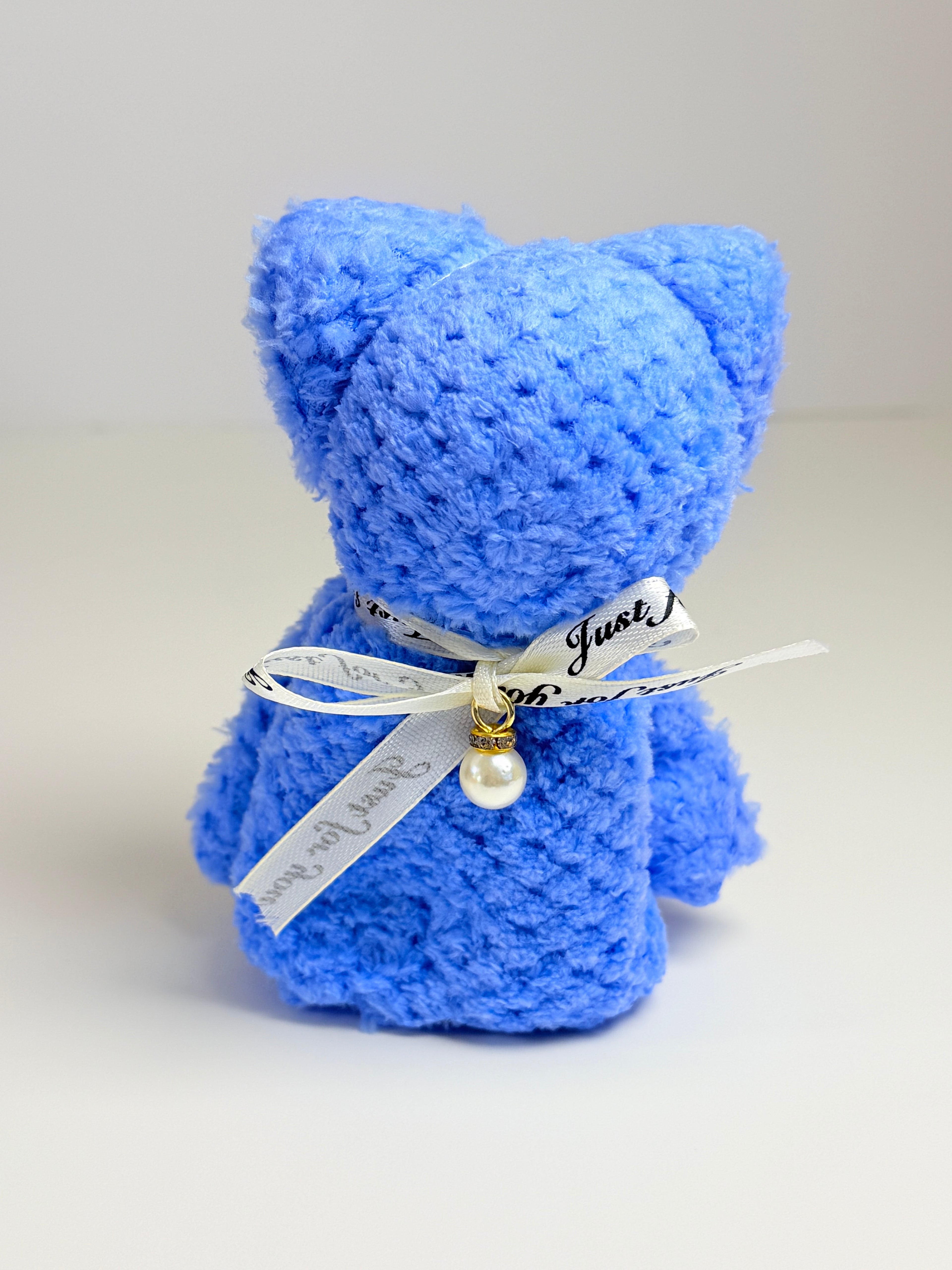Blue teddy bear