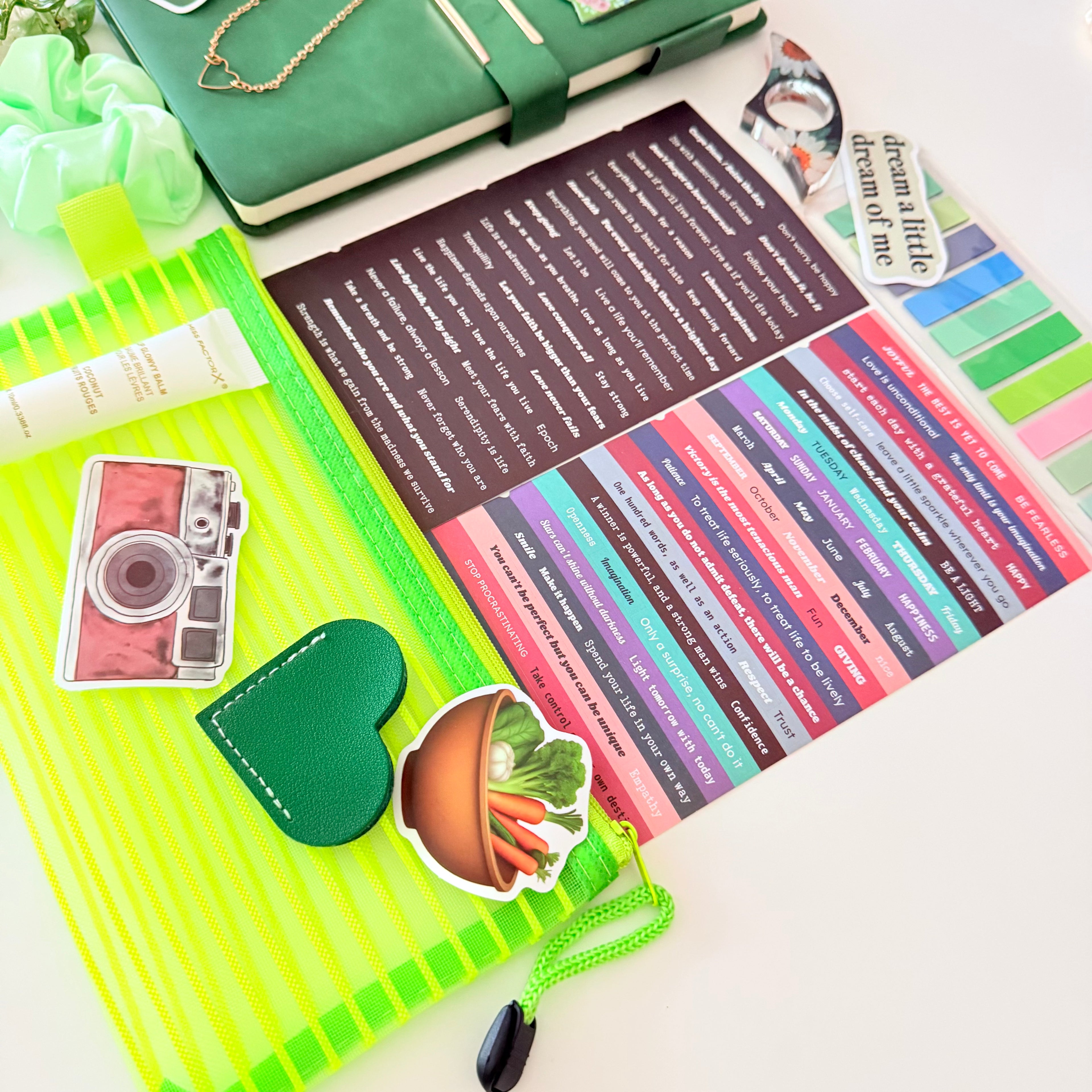 Green set ,premium notebook A5