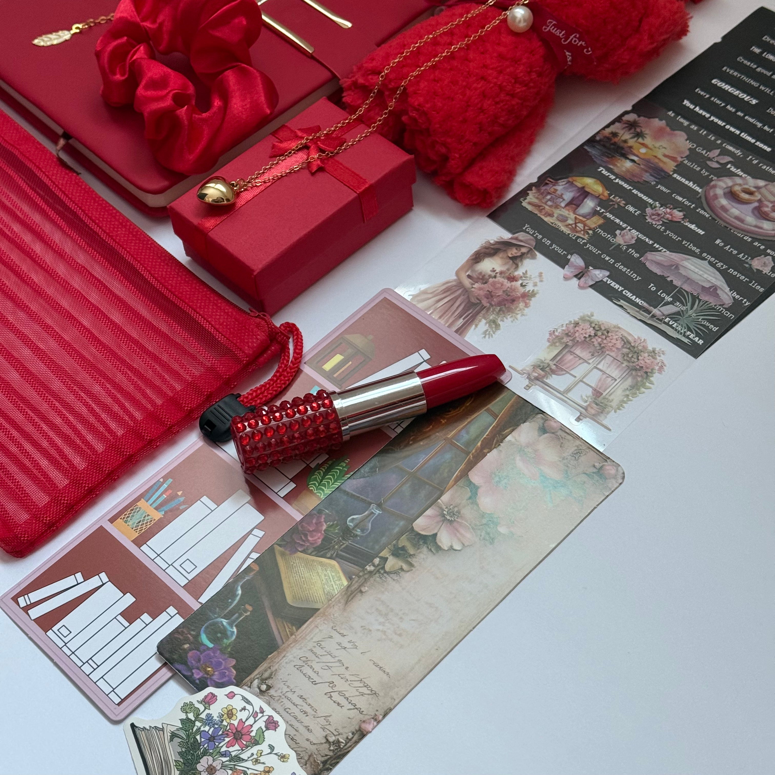Red set - bookish bundle  🎁
