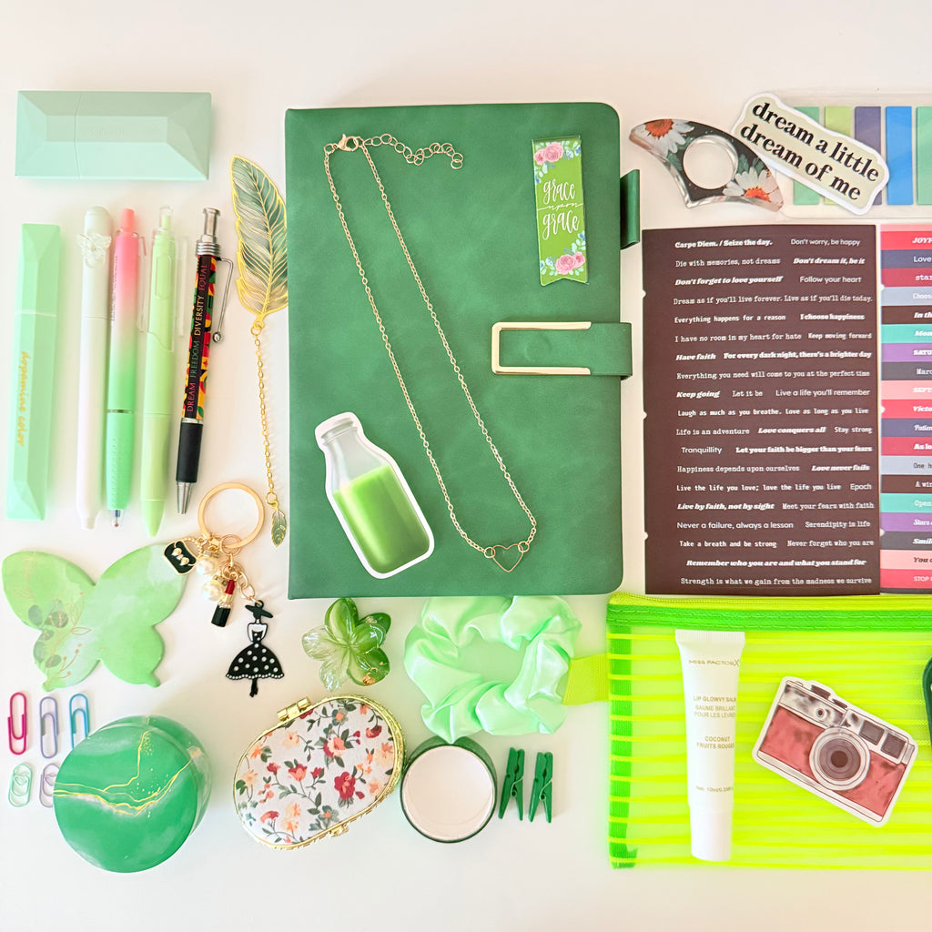 Green set ,premium notebook A5