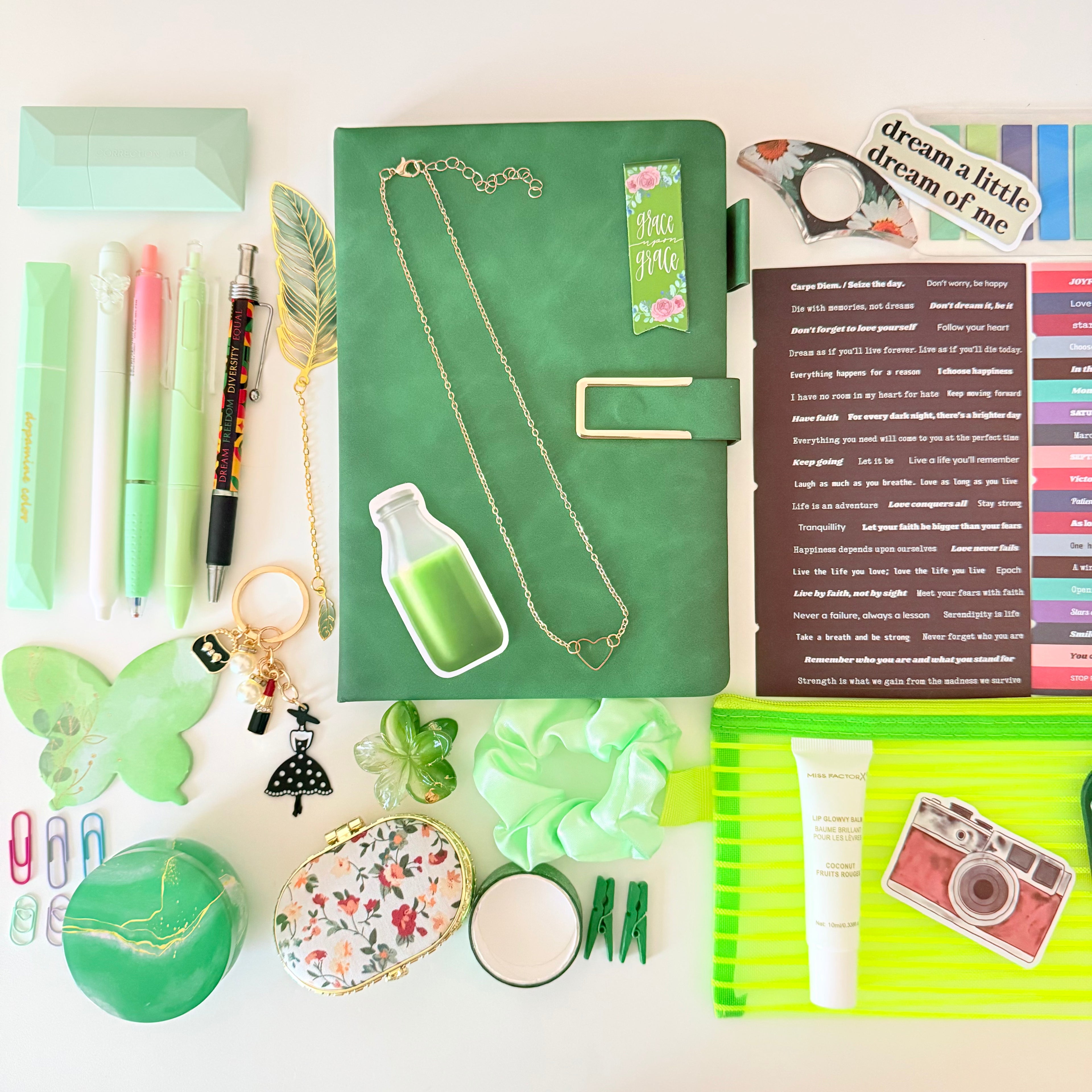 Green set ,premium notebook A5