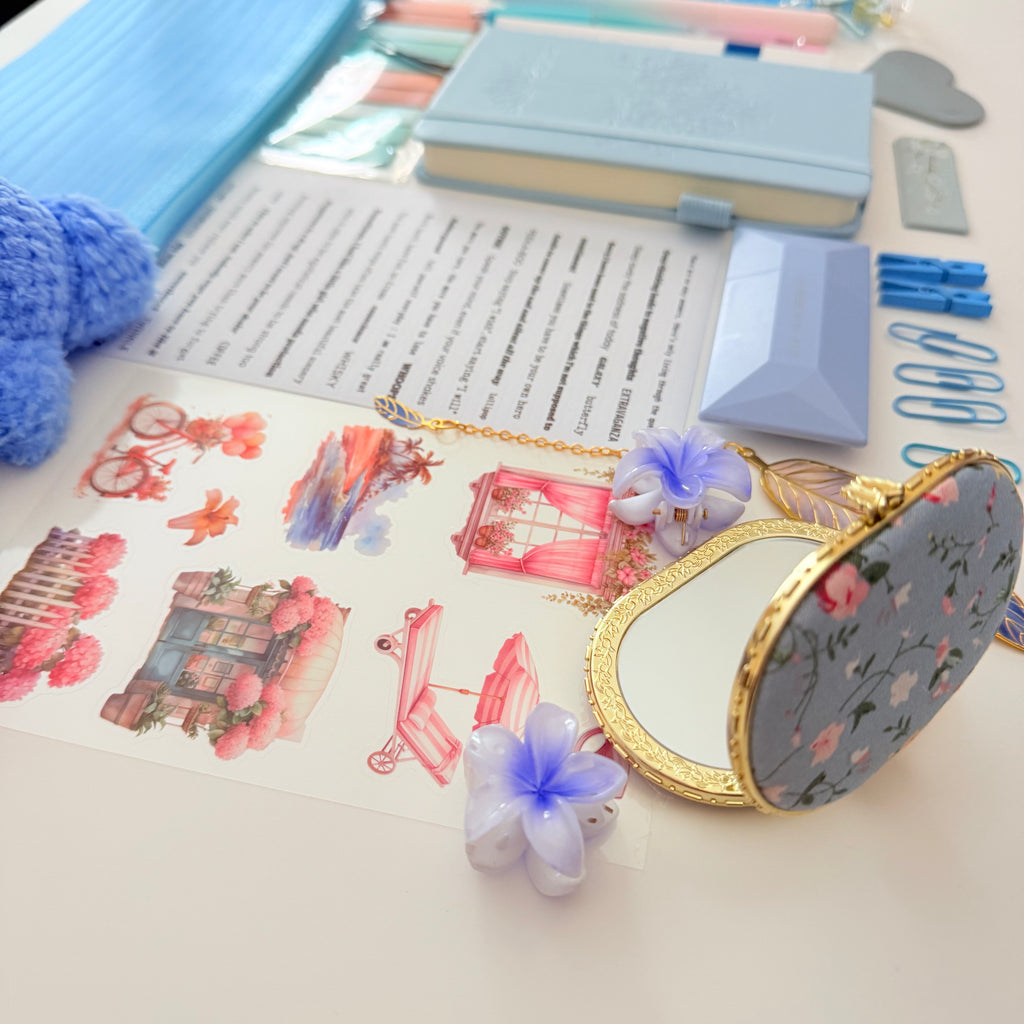 Blue Bookish Bundle "Blue clear sky"