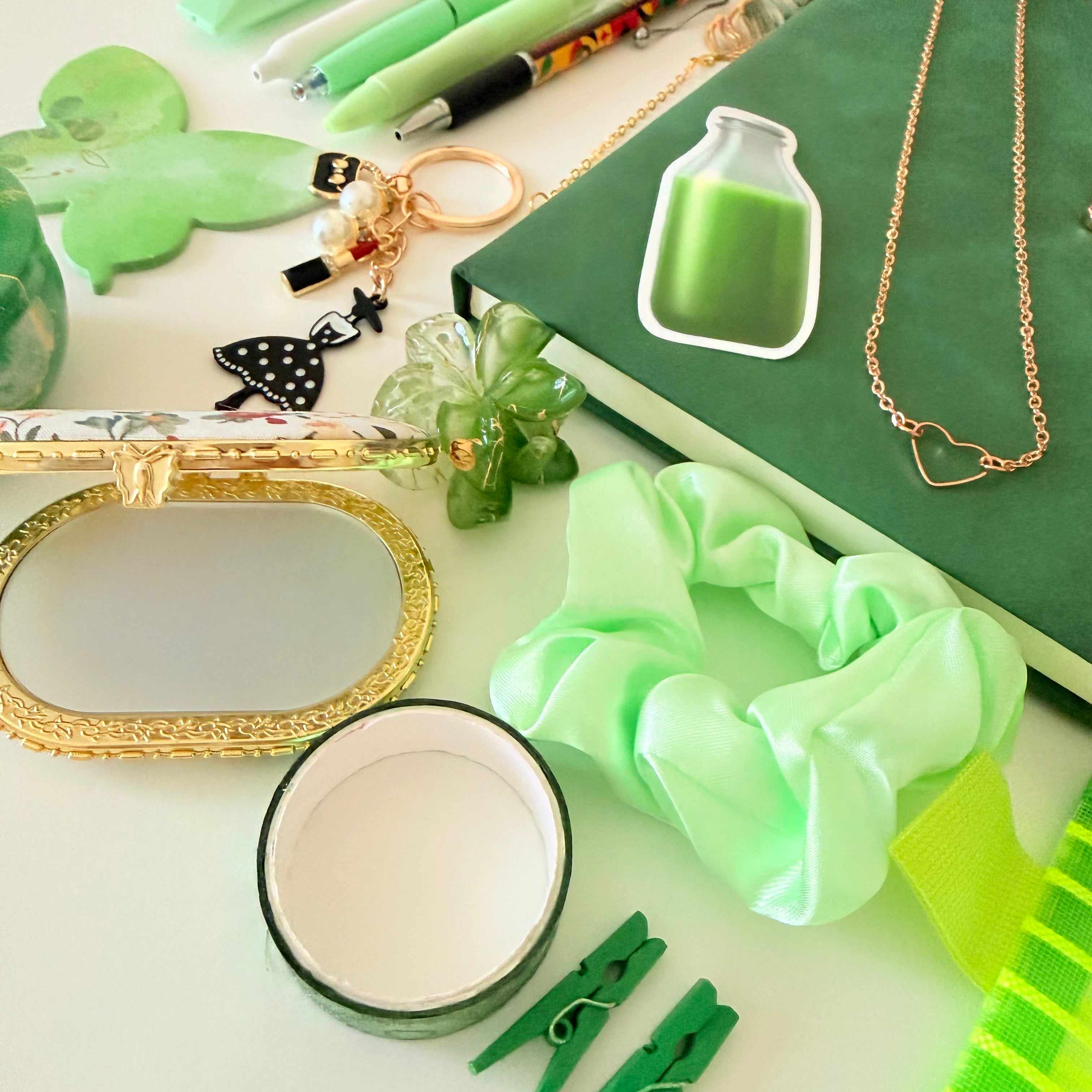 Green set ,premium notebook A5