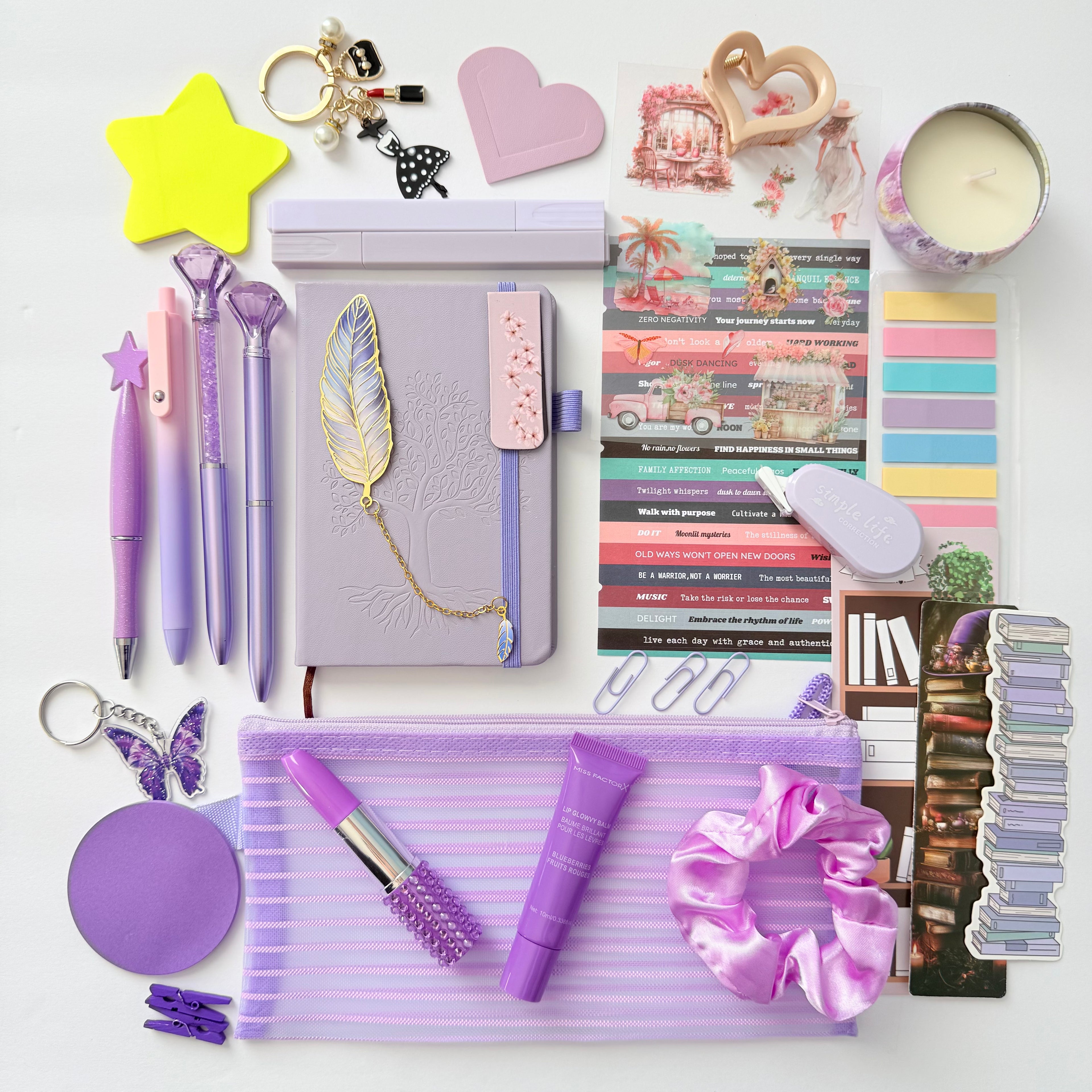 Purple bookish bundle 💜