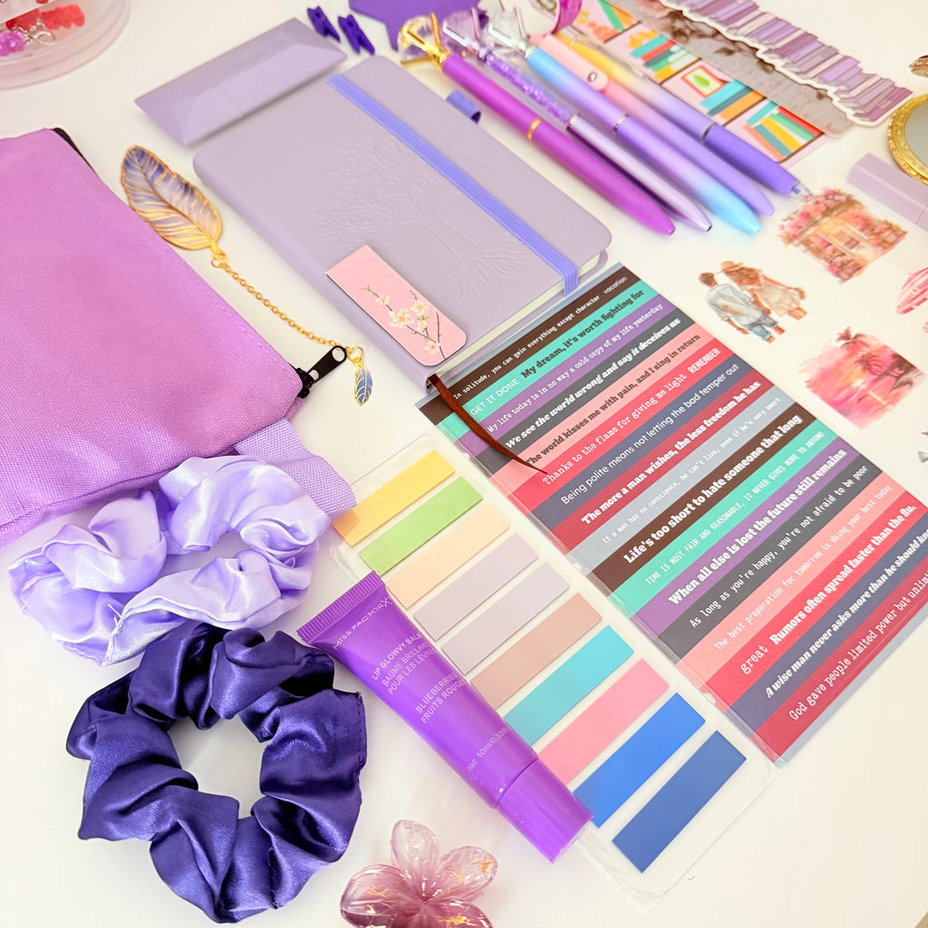 Purple Bookish Bundle "Purple thoughts"