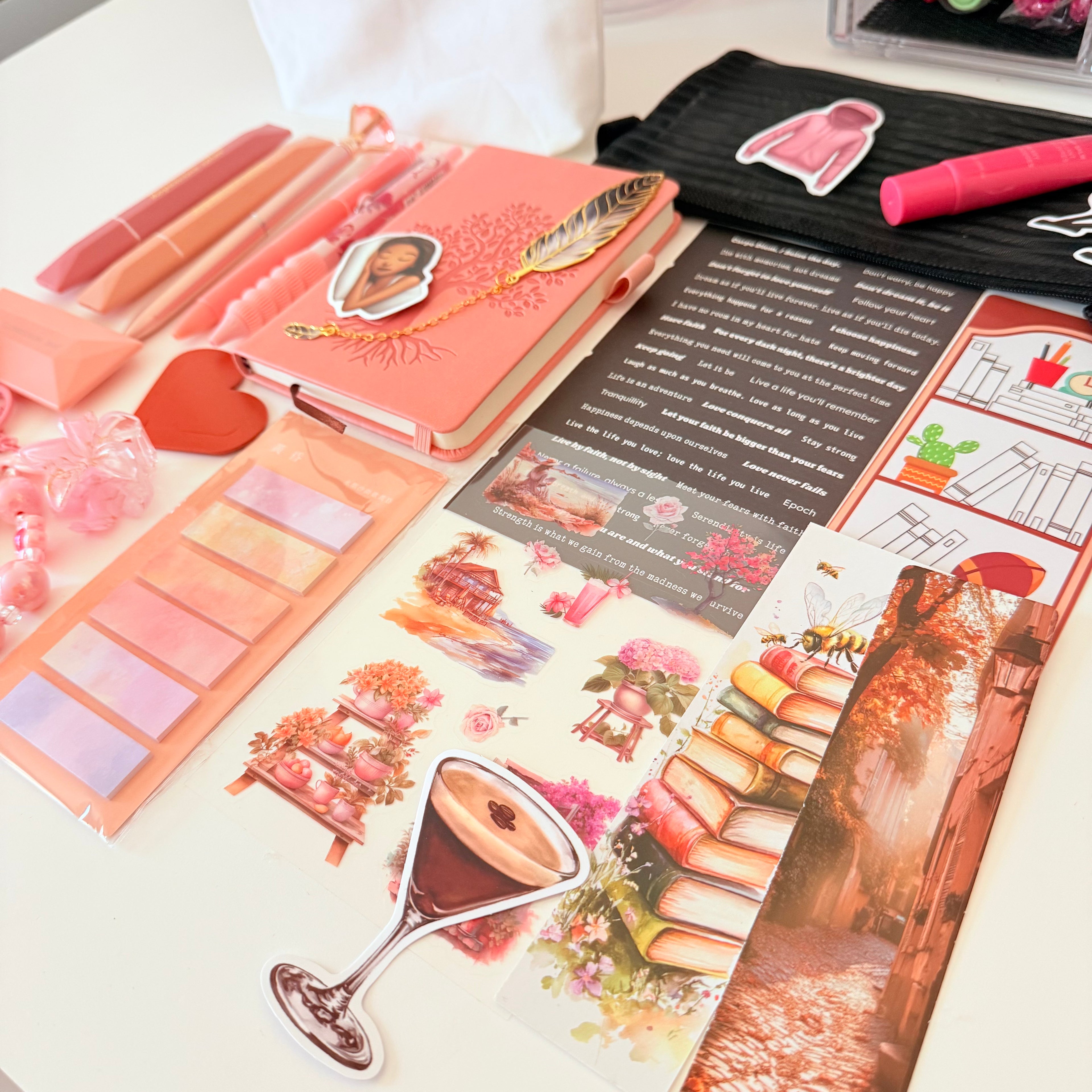 Pink Bookish Bundle "Tender dream"