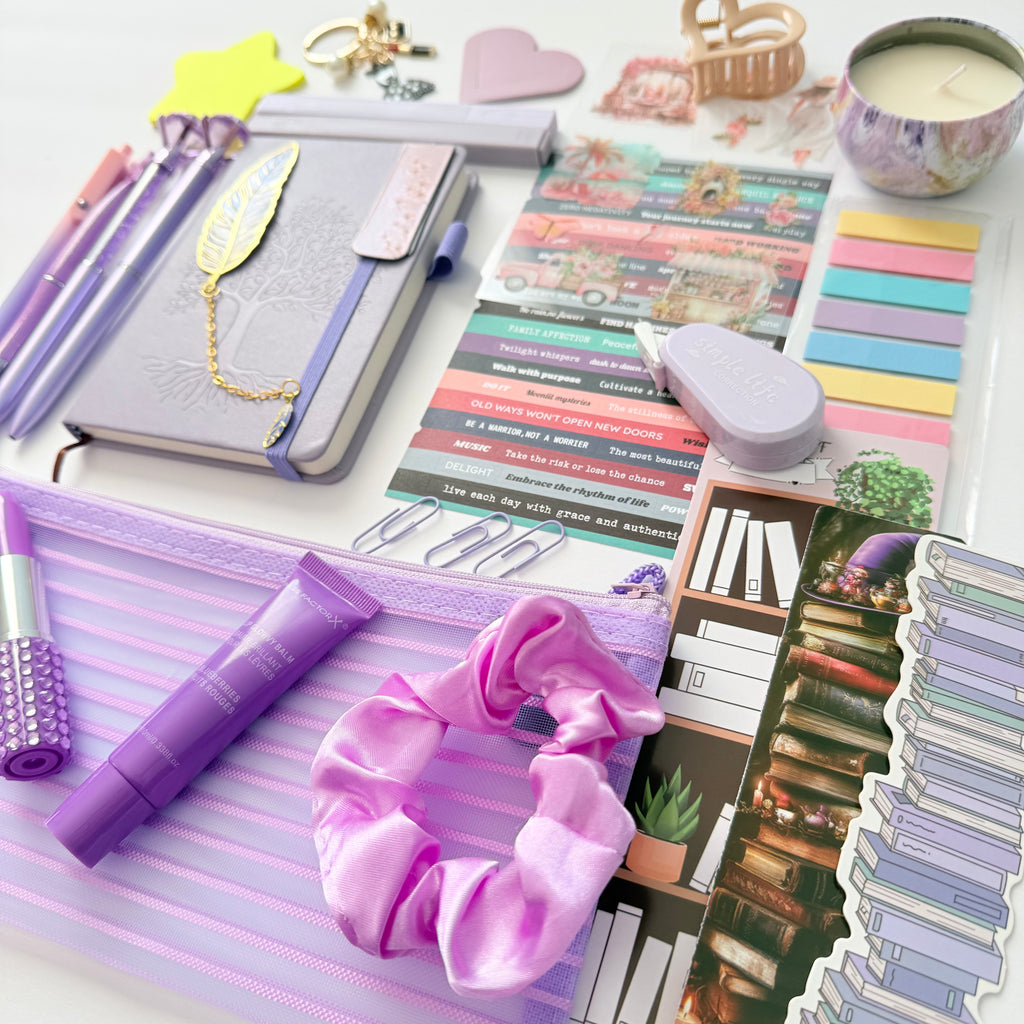 Purple bookish bundle 💜