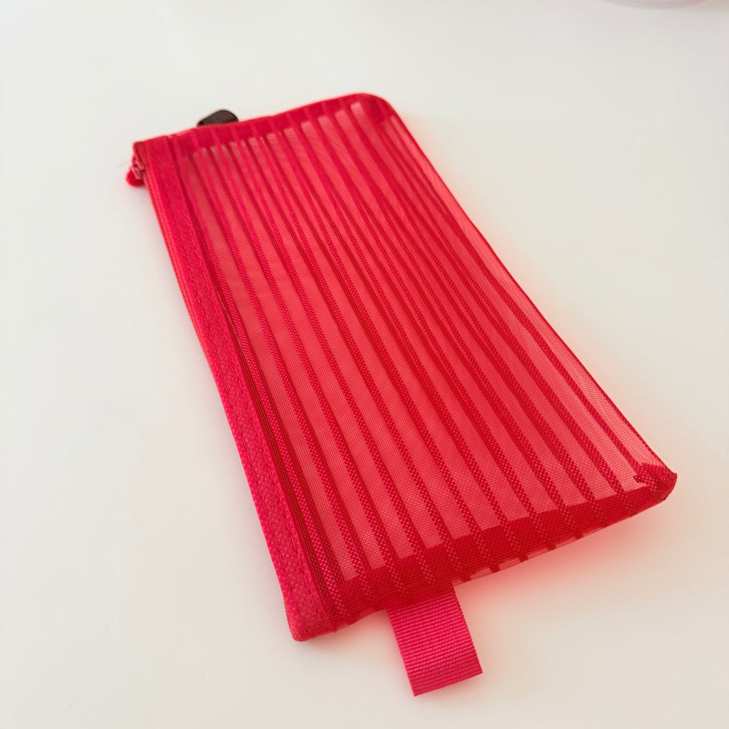 Pencil case red