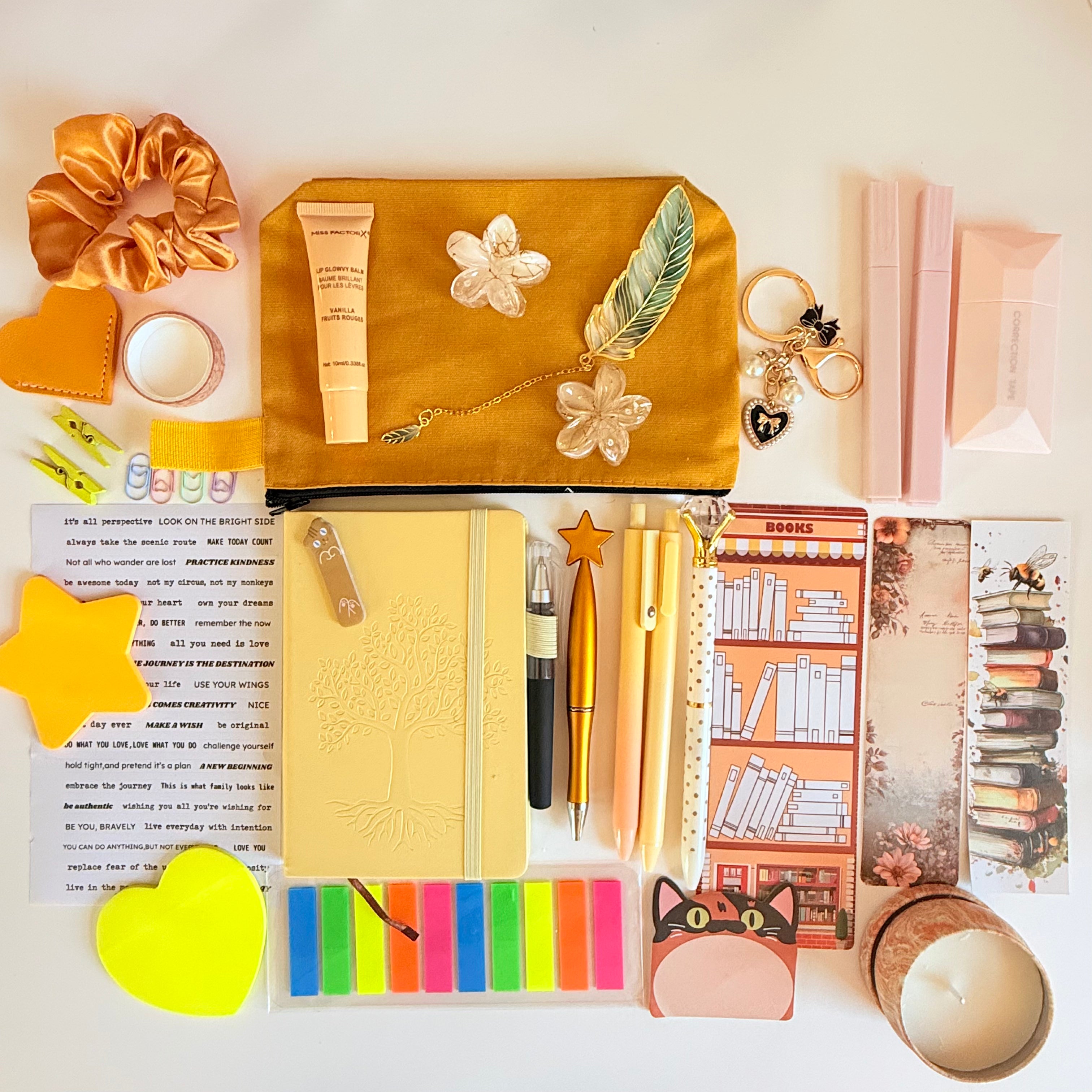 Yellow Bookish Bundle "Summer fantasy"