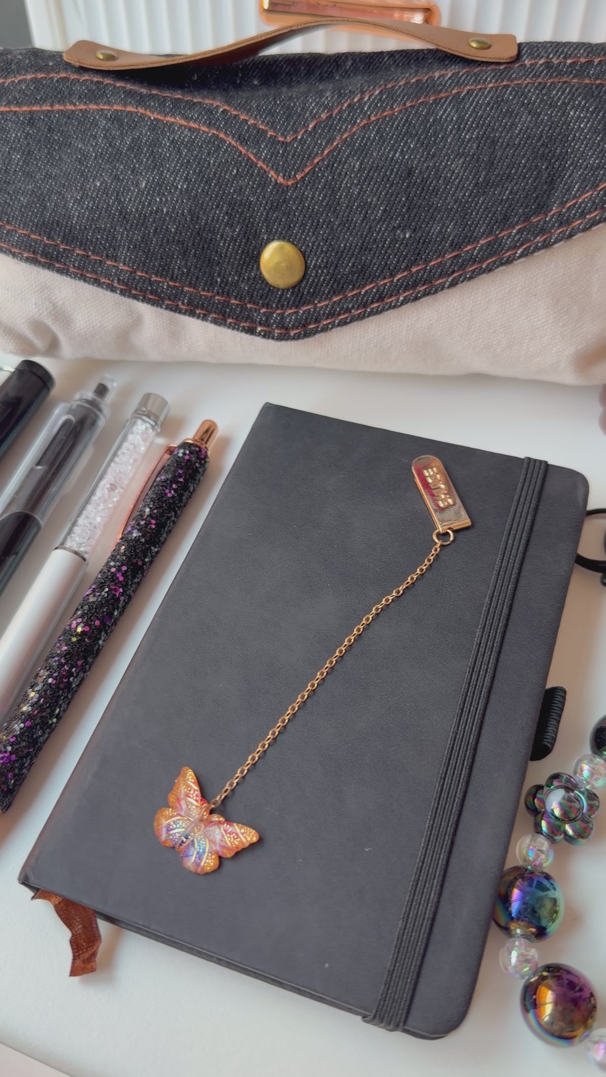 Bi-black stationery set 🖤